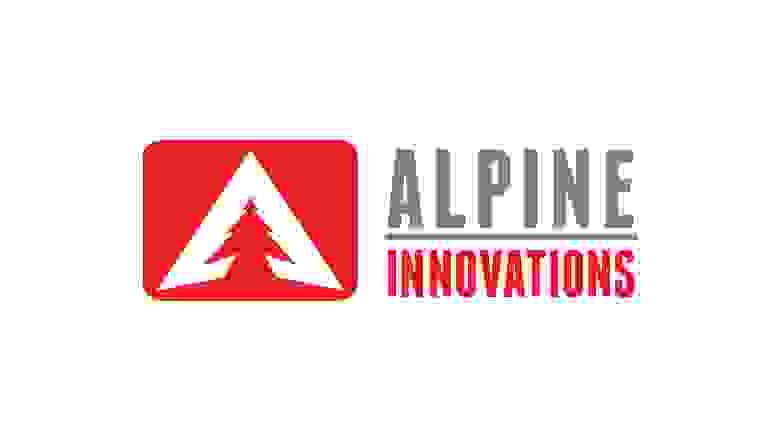 Alpine Innovations Logo on a White Background