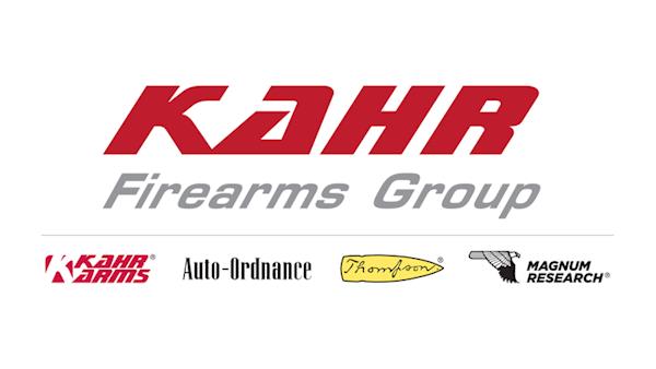 Kahr Firearms Group Full Color Logo on a White Background