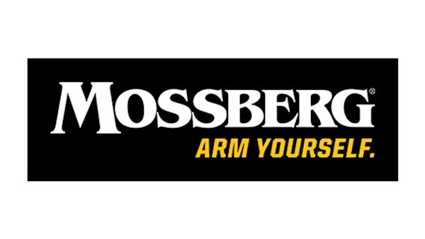 Mossberg - Arm Yourself Full Color Logo on a Black Background